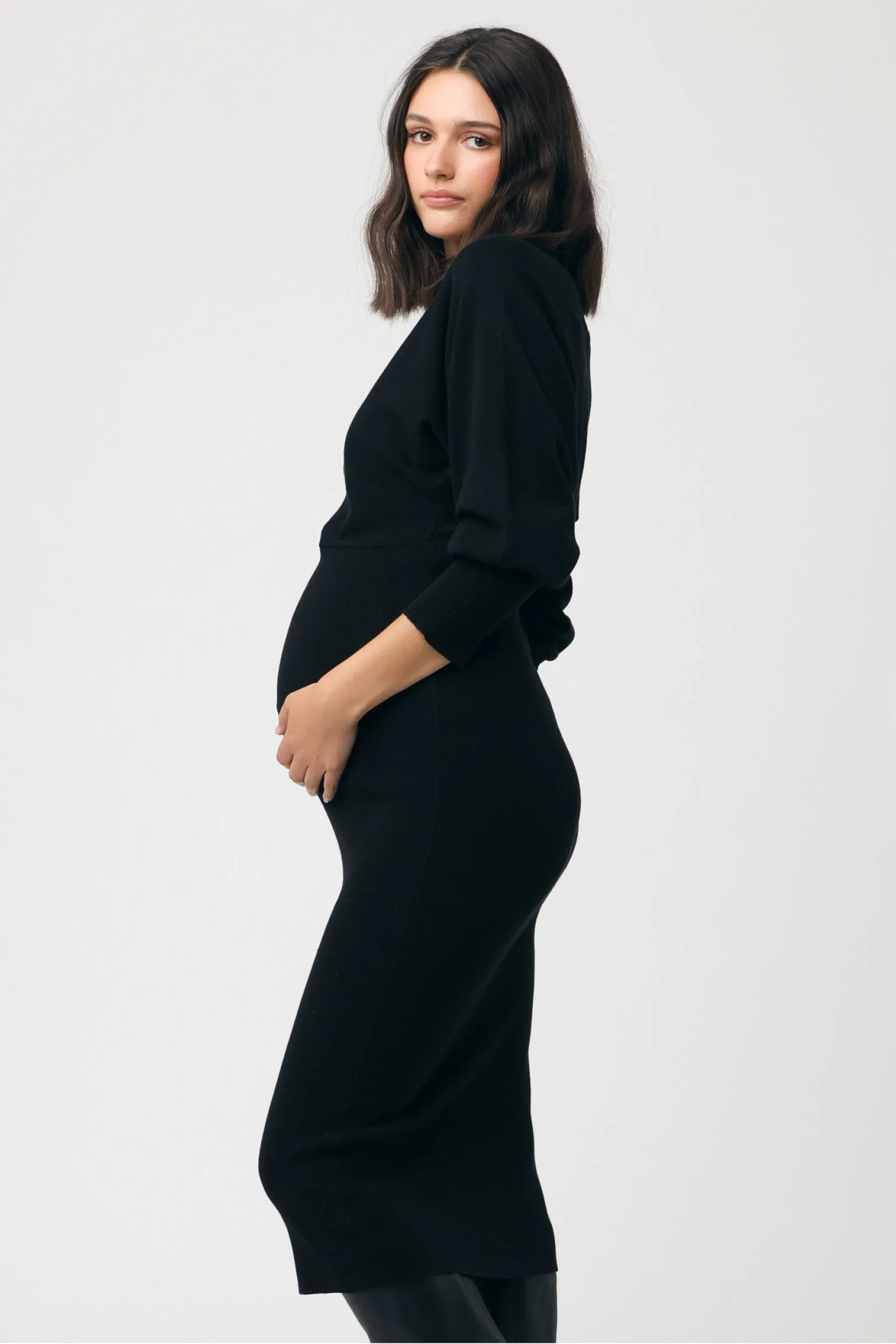 Sloan Maternity Sweater Dress