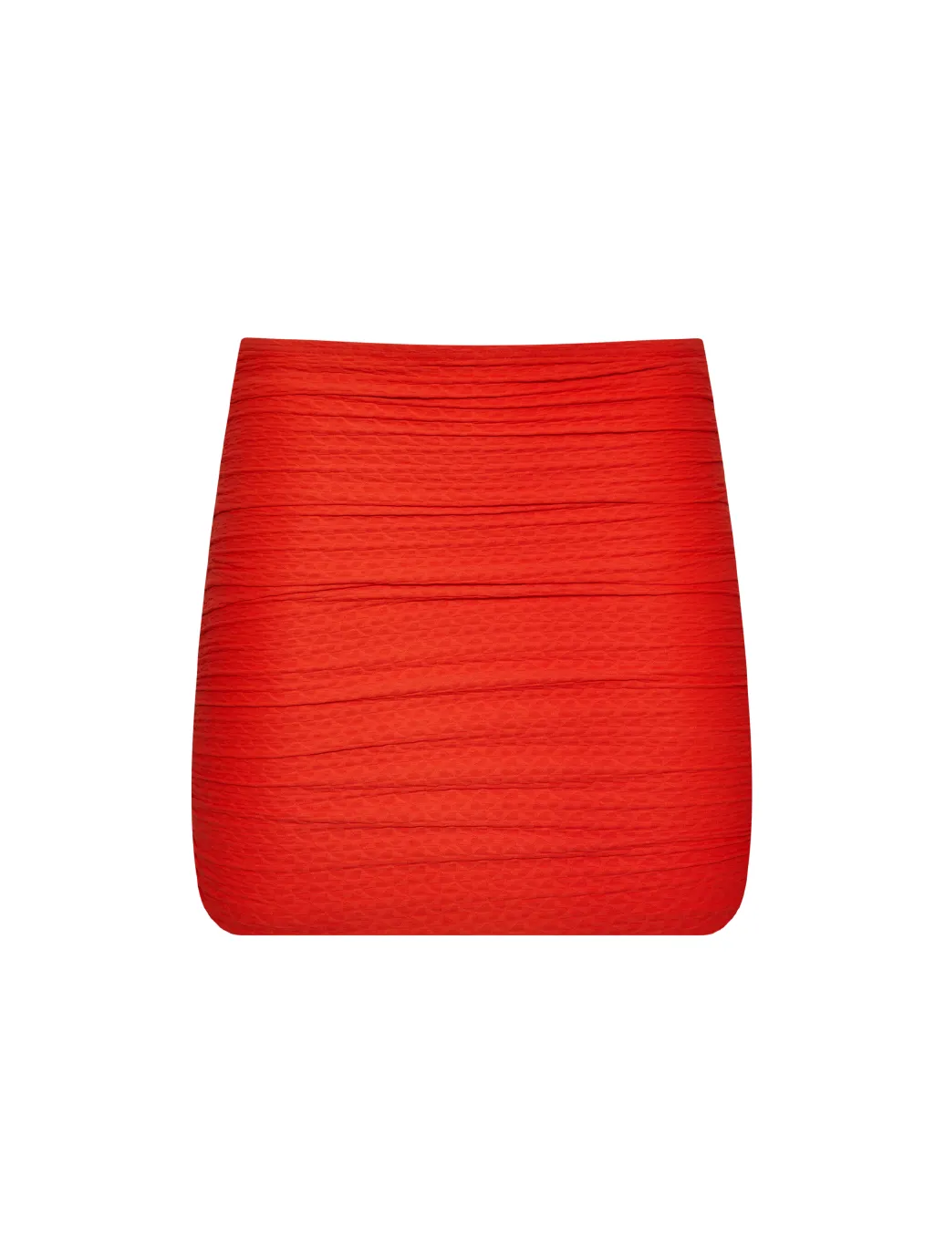 The Twiggy Miniskirt – Grapefruit (Embossed)