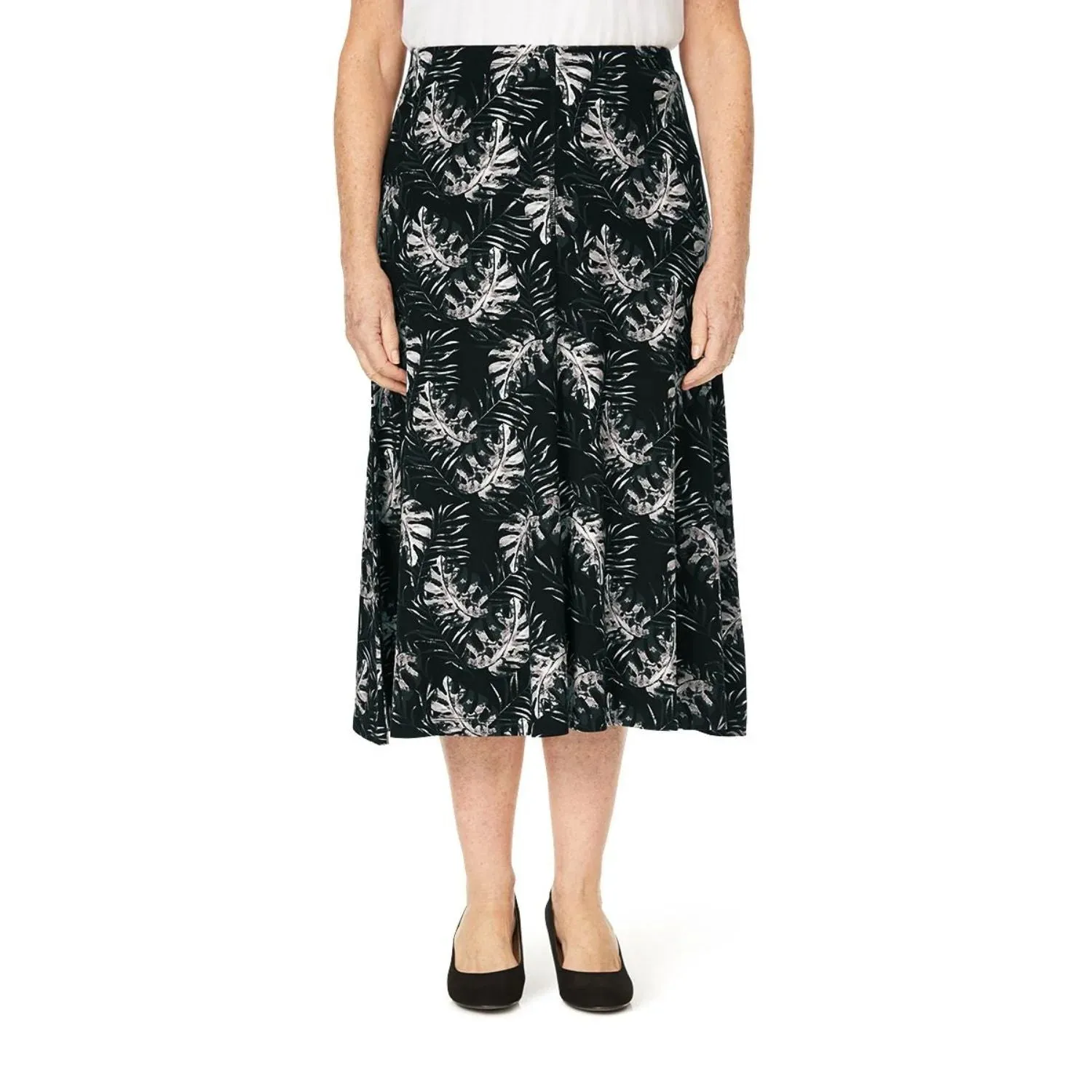 TIGI 10/12 Cheese Leaf All Over Print Skirt