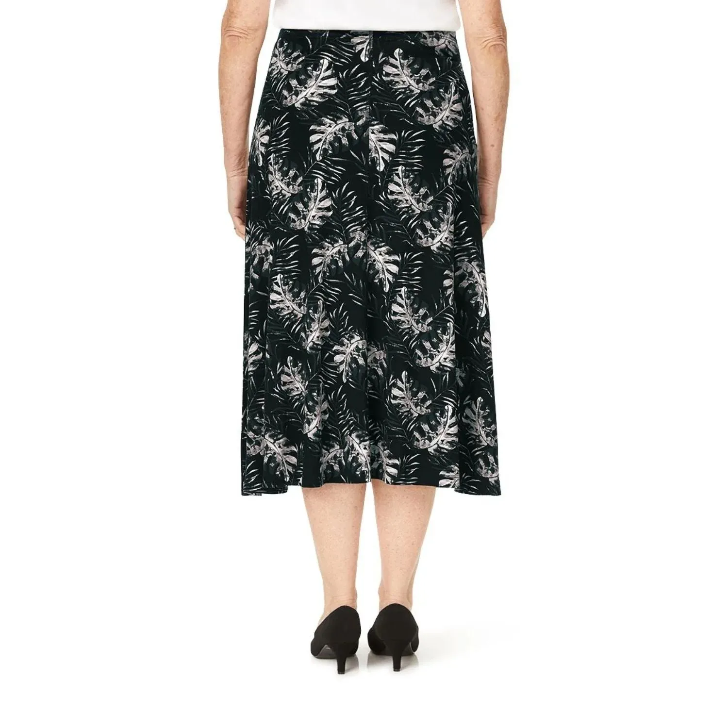 TIGI 10/12 Cheese Leaf All Over Print Skirt