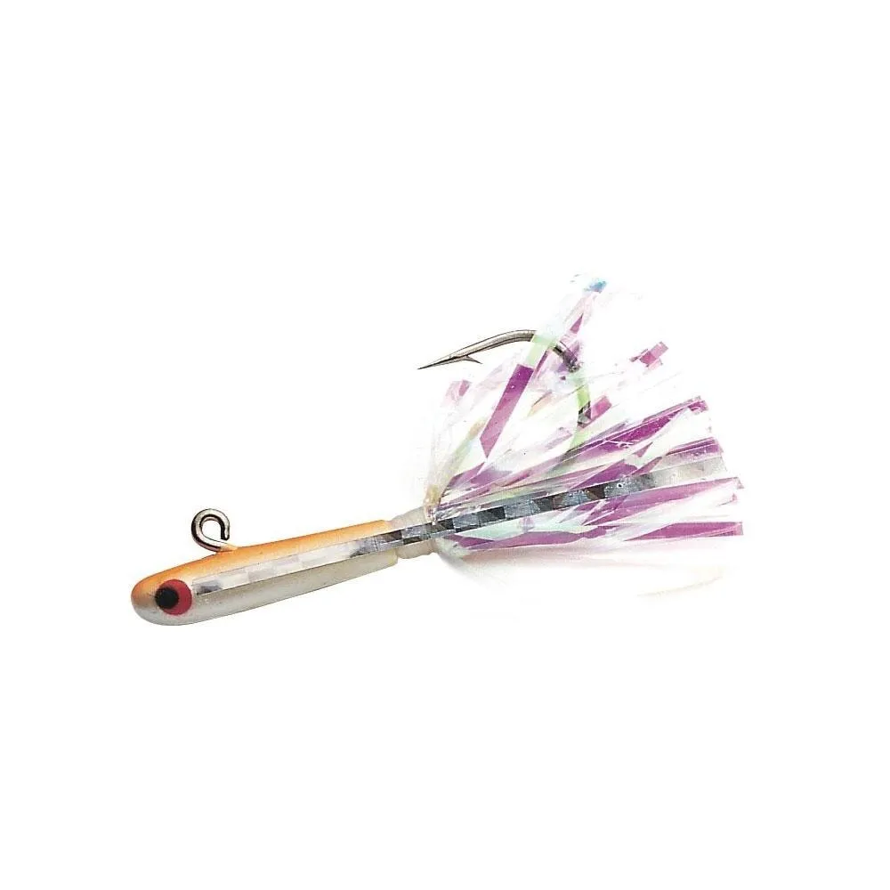 Tsunami Glass Minnow Teaser Lure w/ Mylar Skirt